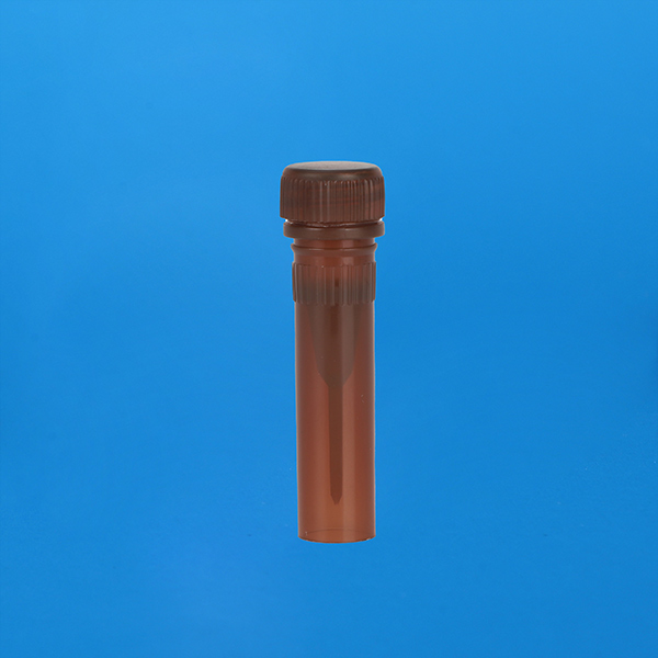 Brown Flat Bottom Cryovial - 0.5ml